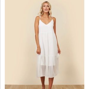Park and fifth white Jericho slip dress
